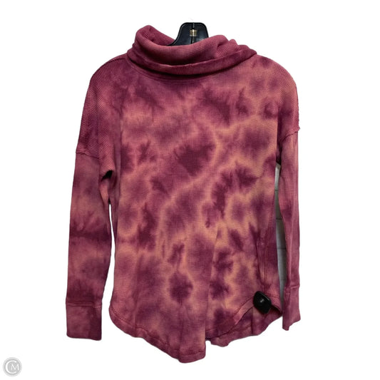 Top Long Sleeve By Maeve In Pink, Size: Xs