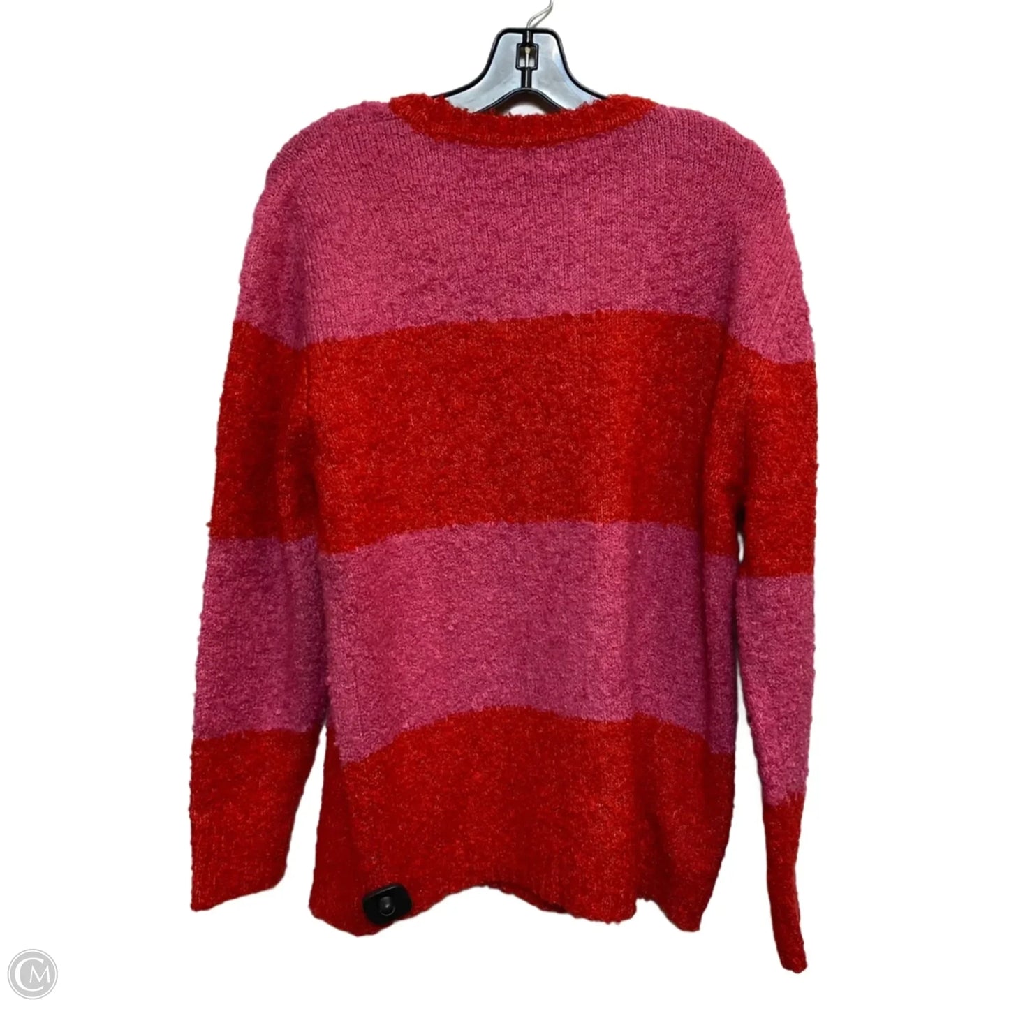 Sweater Designer By Target-designer In Pink & Red, Size: S