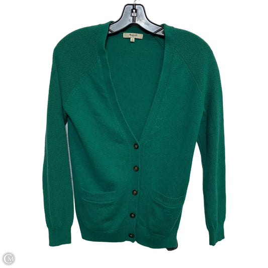 Cardigan By Madewell In Green, Size: Xxl
