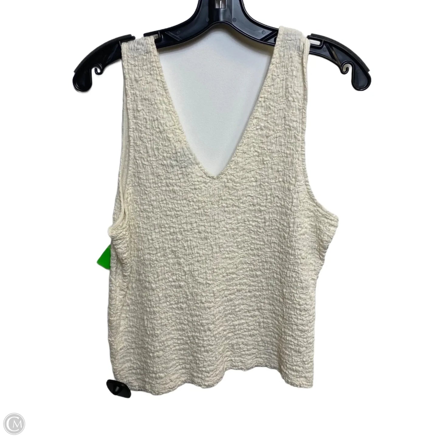 Tank Top By A New Day In Cream, Size: L