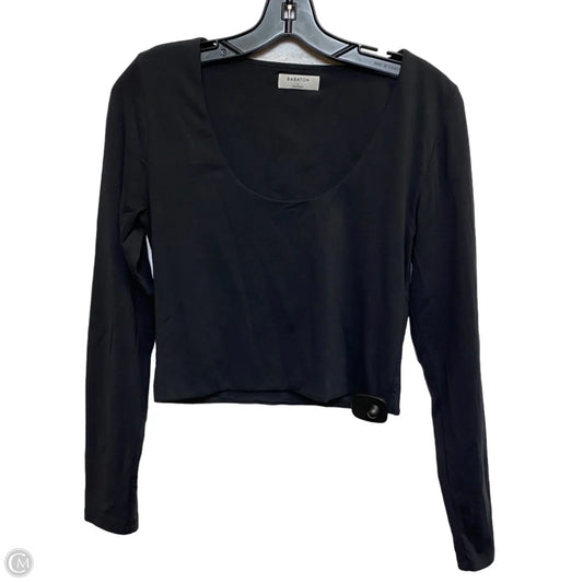 Top Long Sleeve Basic By Babaton In Black, Size: L