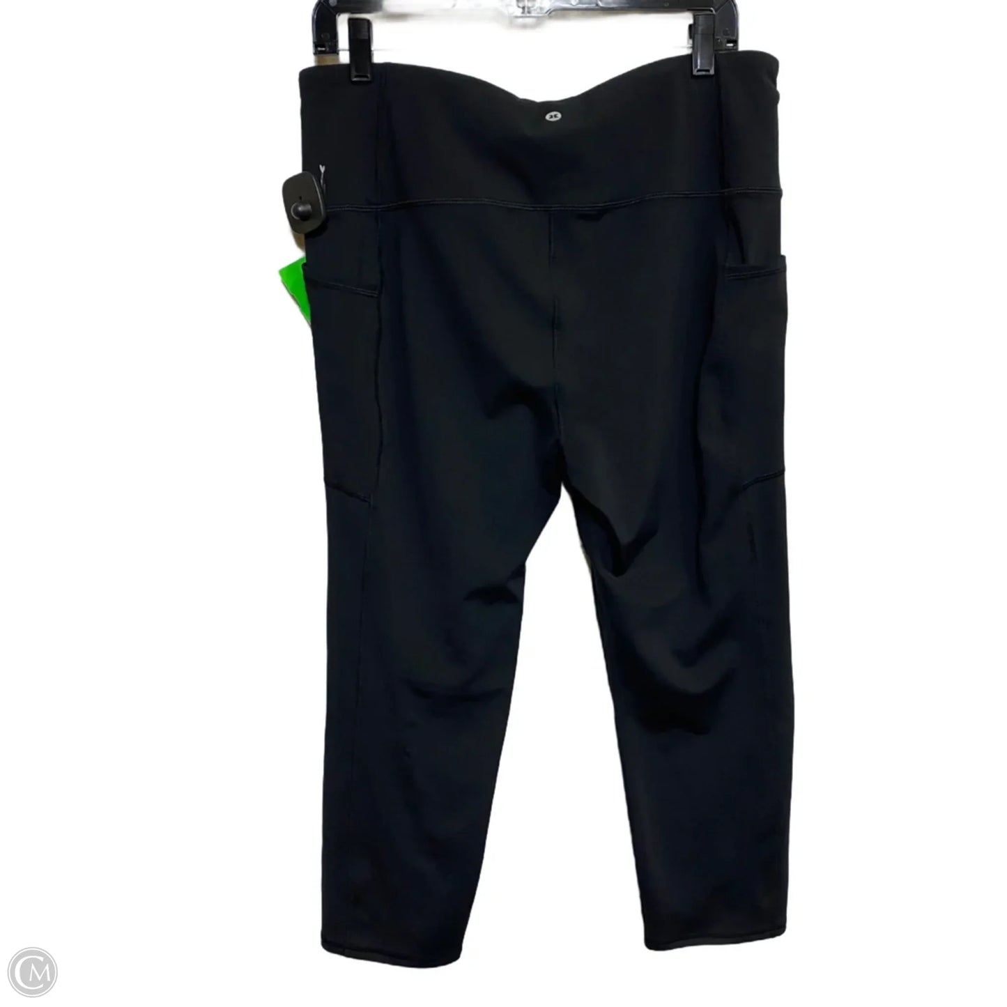 Athletic Capris By Rbx In Black, Size: Xl