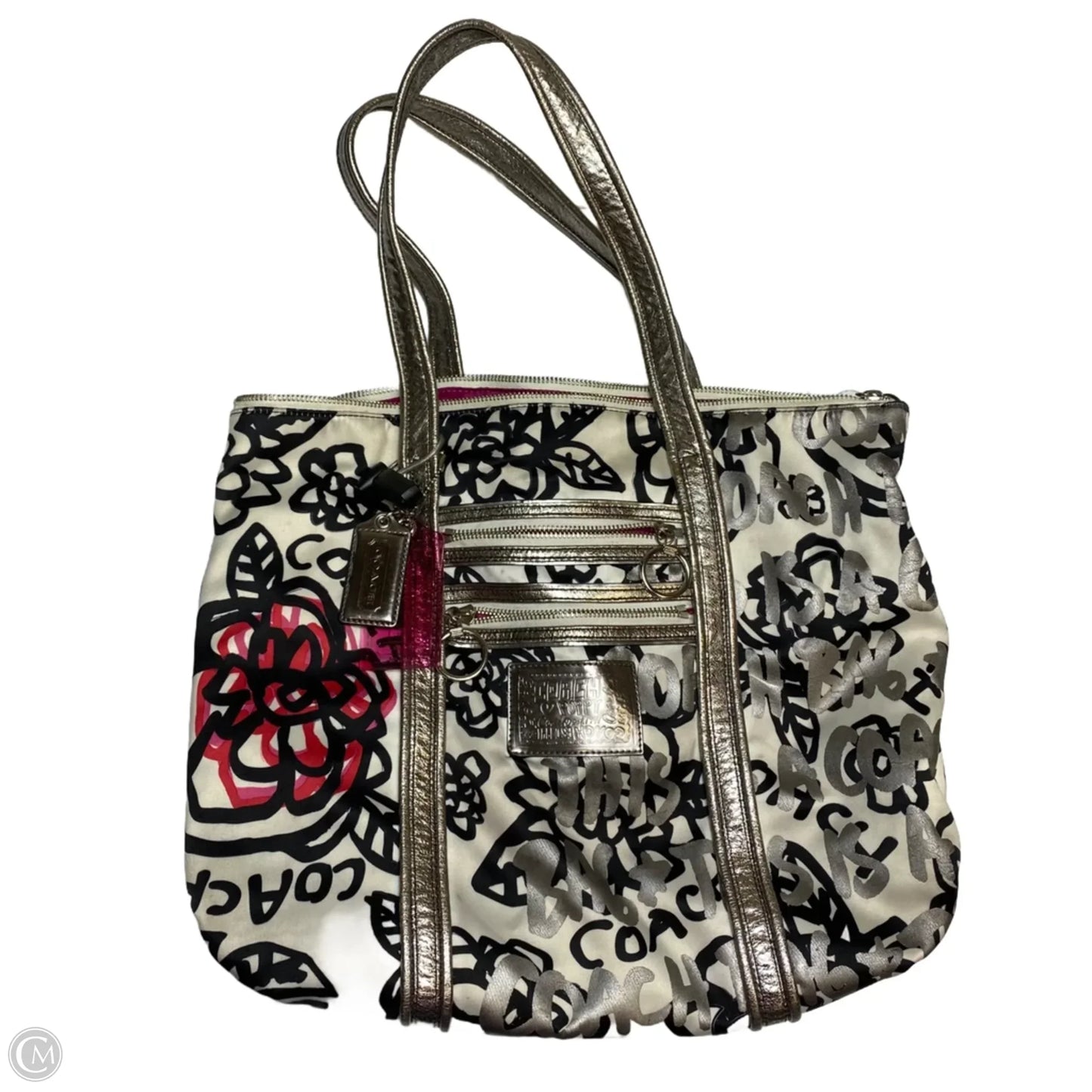 Handbag Designer By Coach, Size: Large