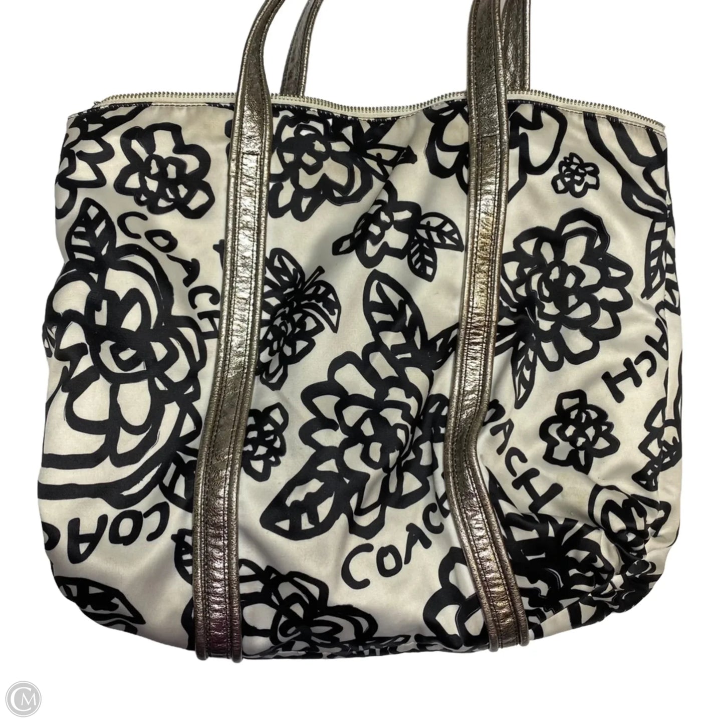 Handbag Designer By Coach, Size: Large