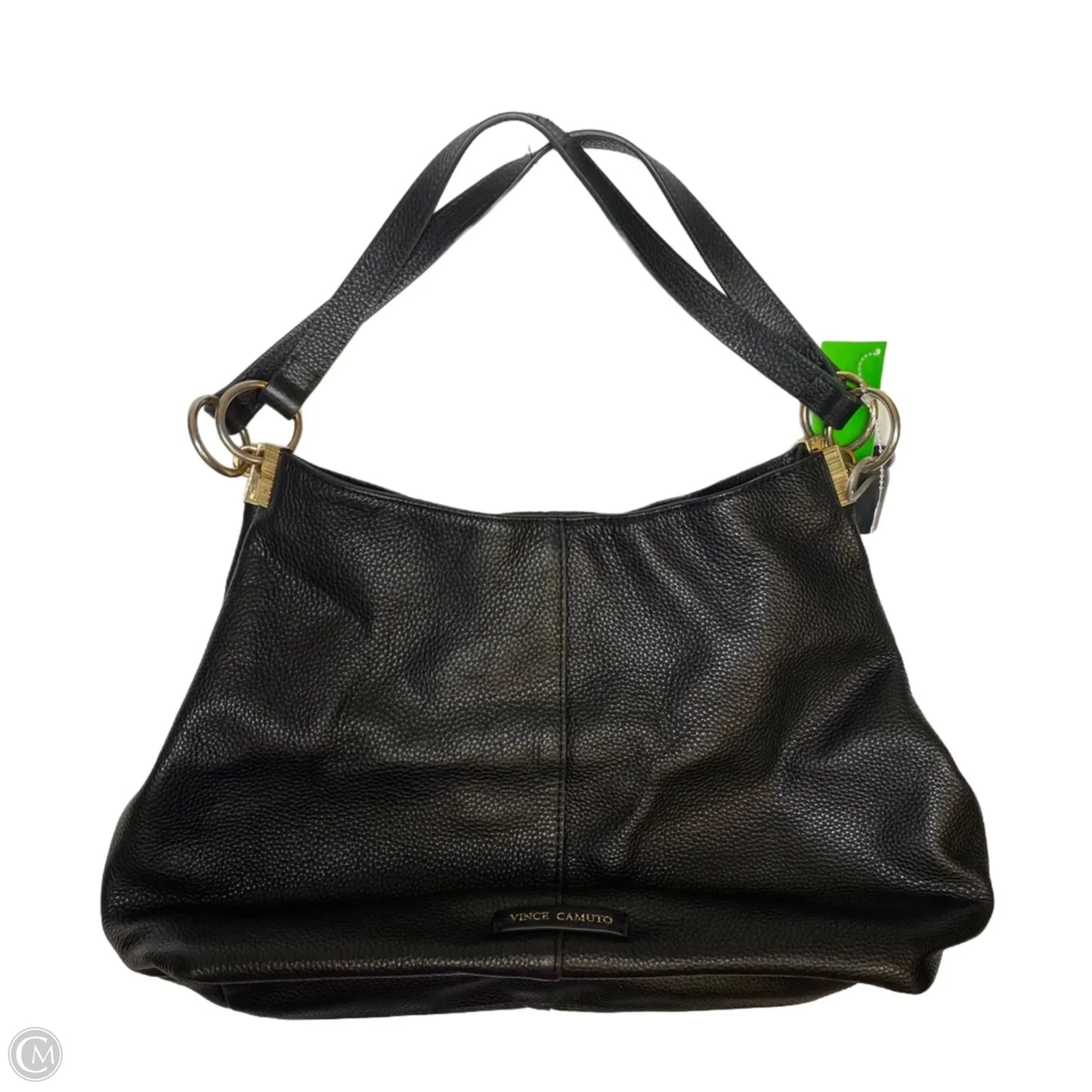 Handbag Leather By Vince Camuto, Size: Medium