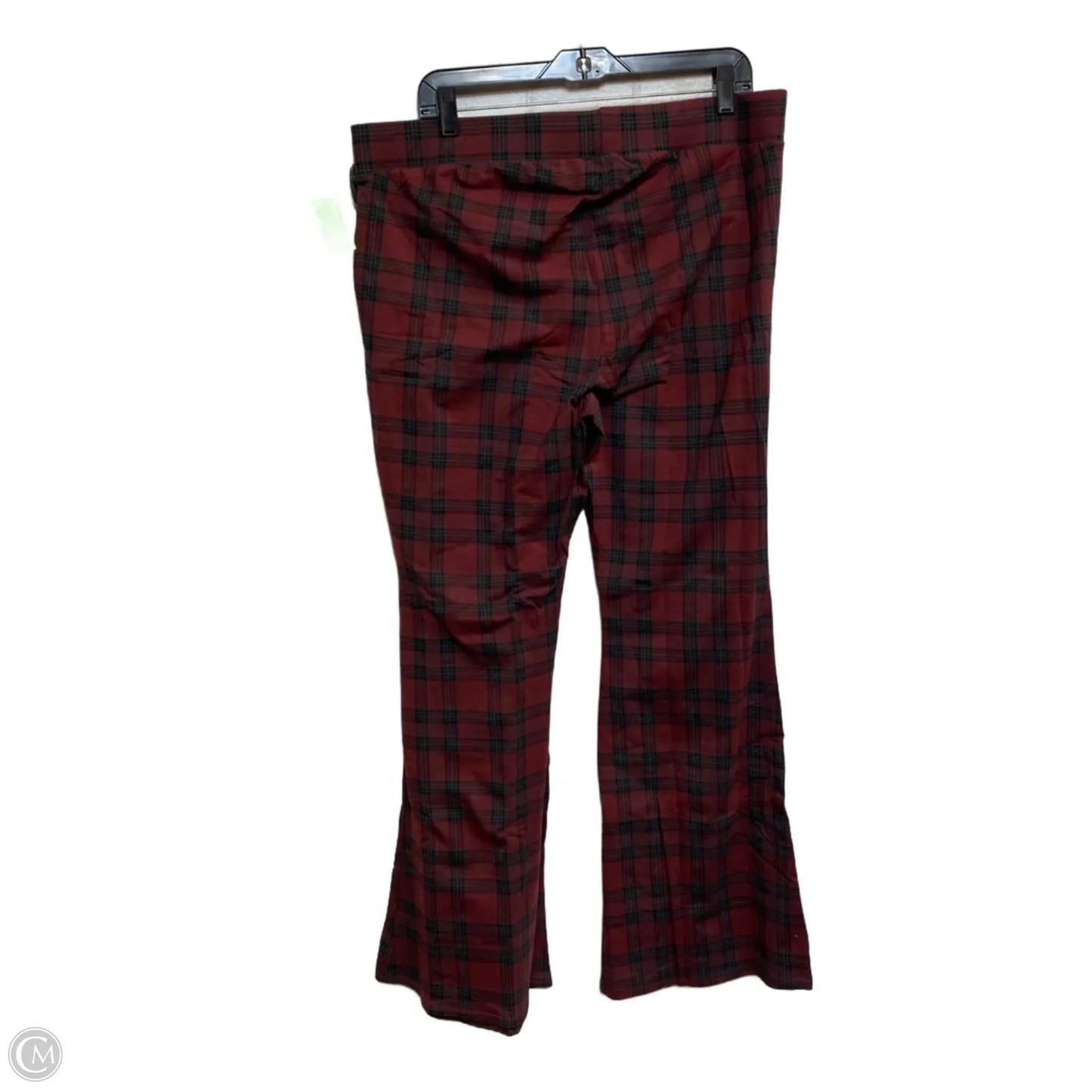 Pants Leggings By Torrid In Black & Red, Size: 3x