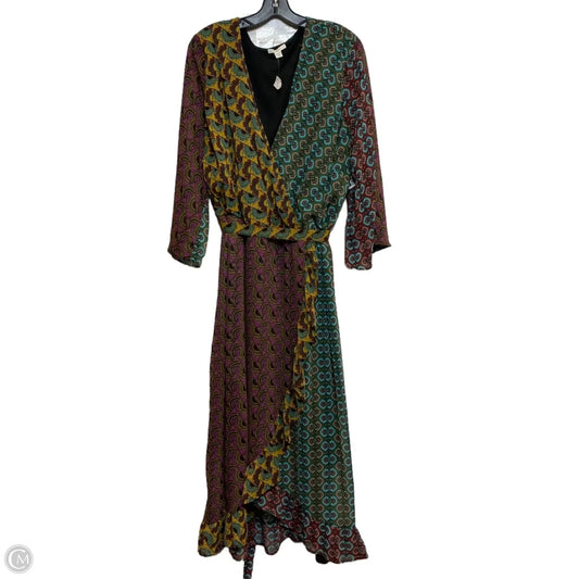 Dress Casual Midi By Cato In Multi-colored, Size: 4x
