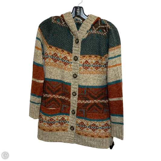 Sweater Cardigan By Royal Robbins In Multi-colored, Size: S