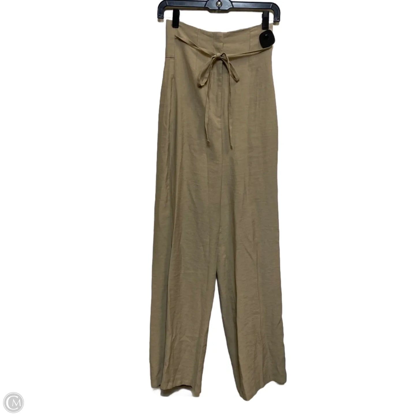 Pants Wide Leg By Top Shop In Brown, Size: 4