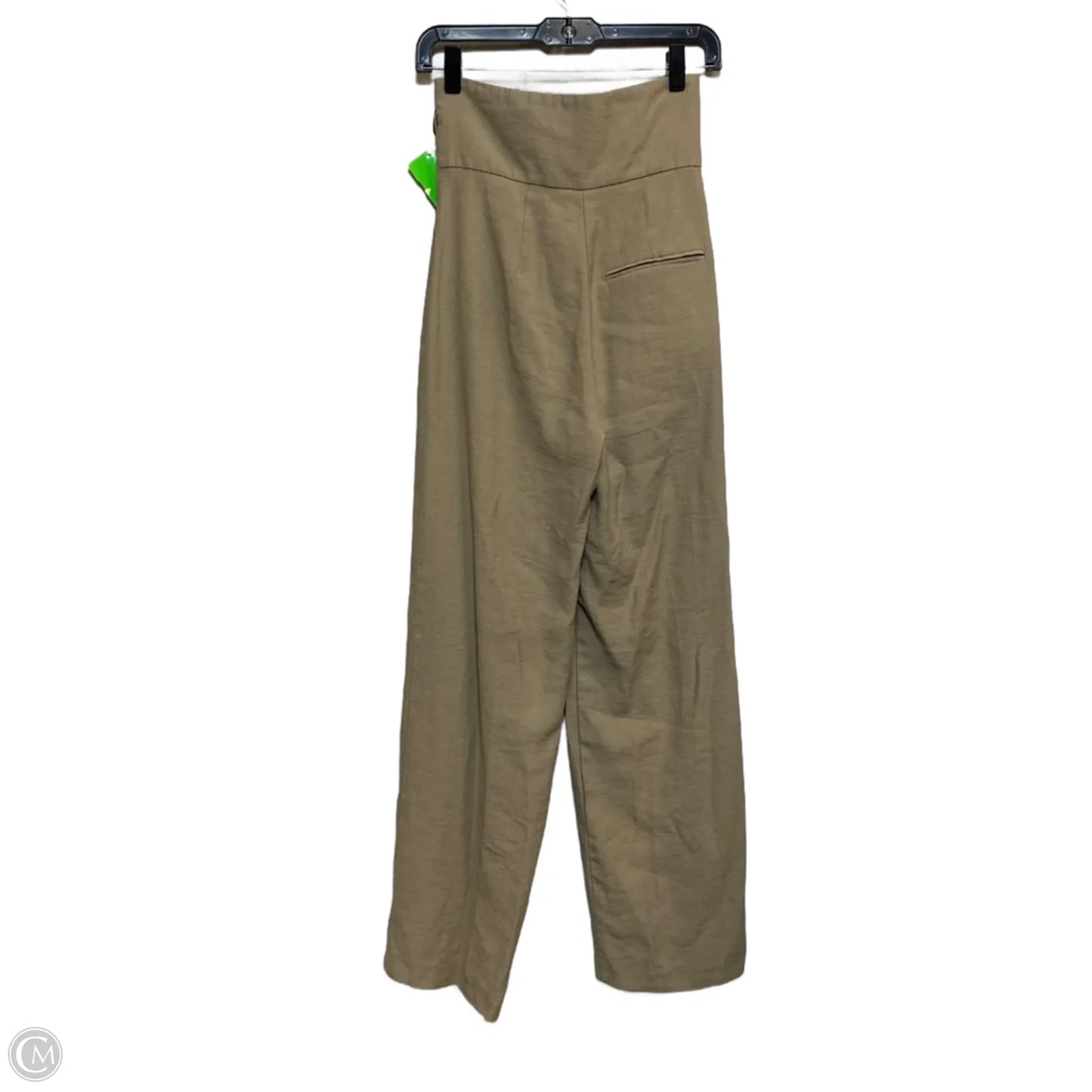 Pants Wide Leg By Top Shop In Brown, Size: 4