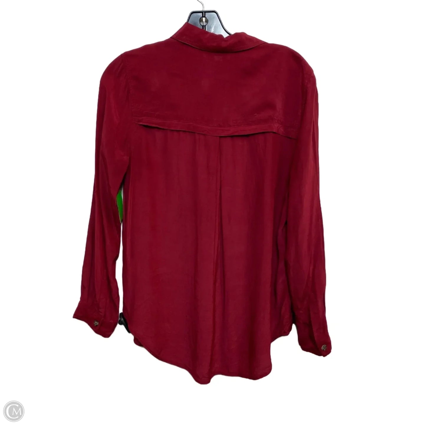 Top Long Sleeve By Beachlunchlounge In Red, Size: M