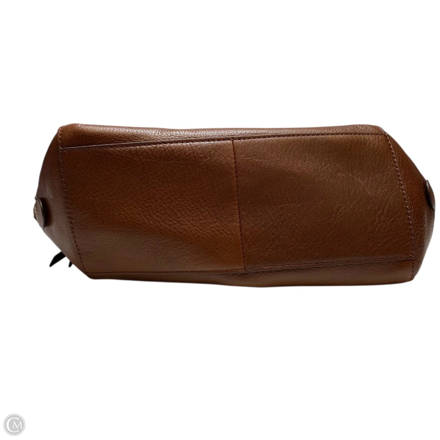 Handbag Leather By Fossil, Size: Small