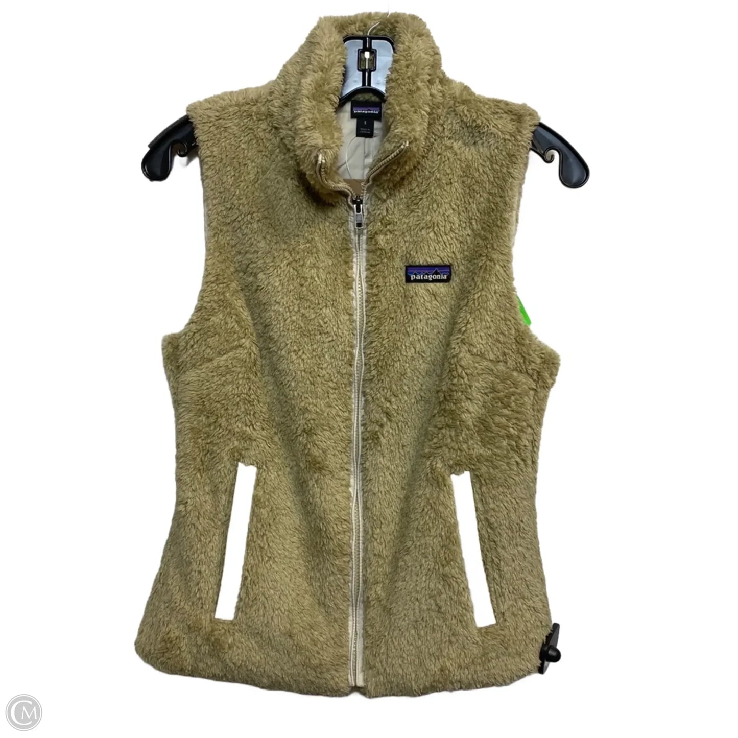 Vest Faux Fur & Sherpa By Patagonia In Tan, Size: S