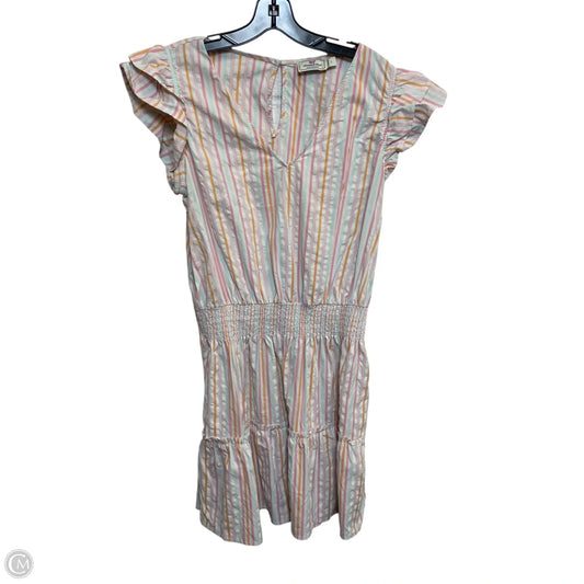 Dress Designer By Vineyard Vines In Blue & Pink, Size: L