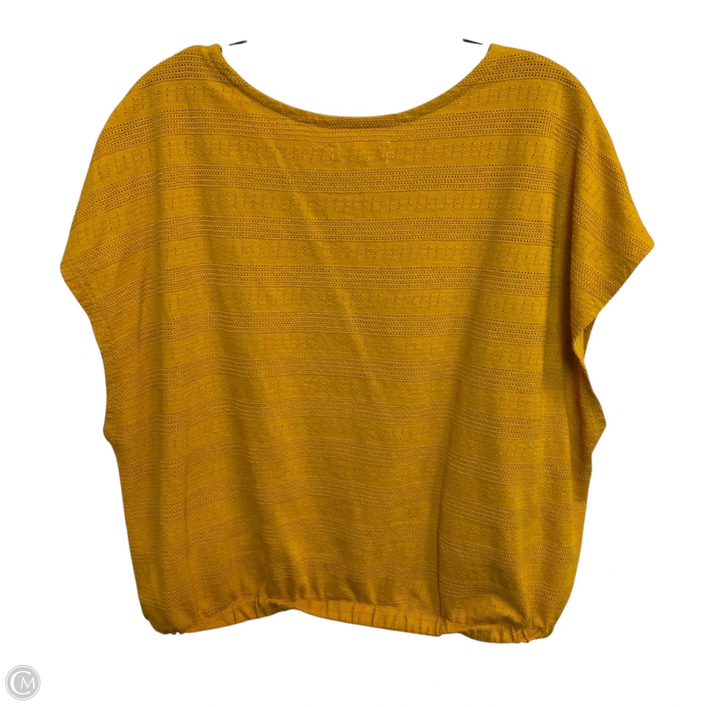 Top Sleeveless By Madewell In Yellow, Size: Xl
