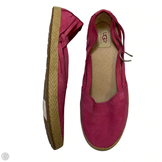 Shoes Designer By Ugg In Pink, Size: 9