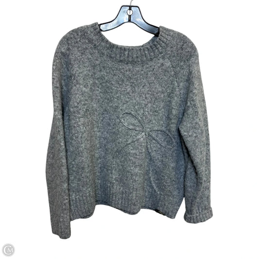 Sweater By Terra & Sky In Grey, Size: L