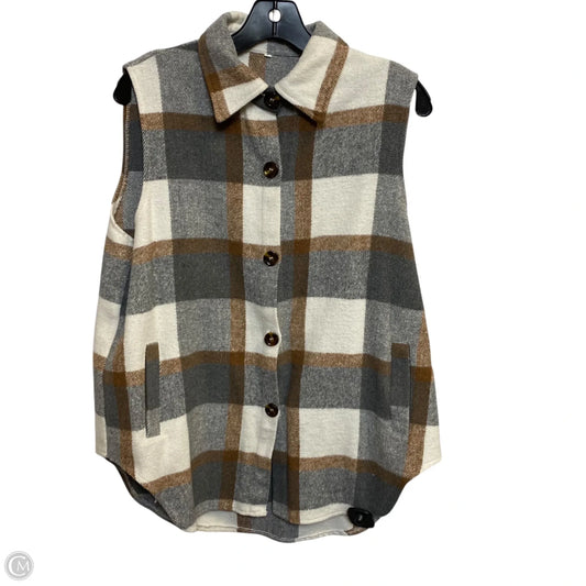 Vest Other By Cmf In Brown & Grey, Size: L