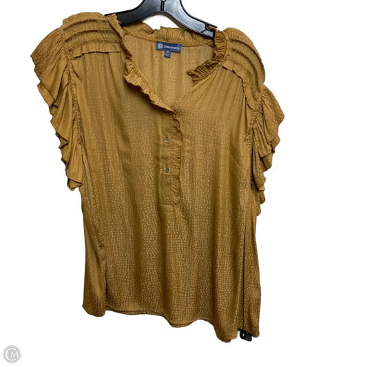 Top Sleeveless By Democracy In Brown, Size: Xl