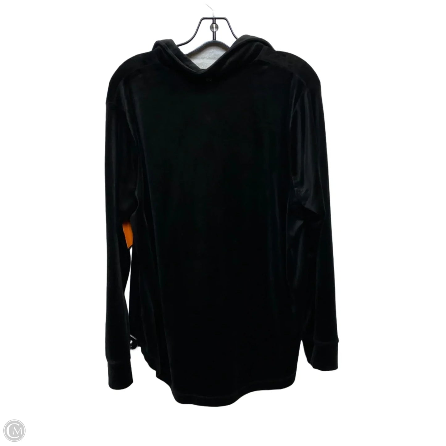 Top Long Sleeve By Cable And Gauge In Black, Size: L