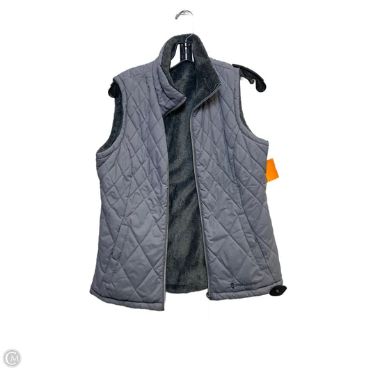 Vest Puffer & Quilted By Free Country In Grey, Size: S
