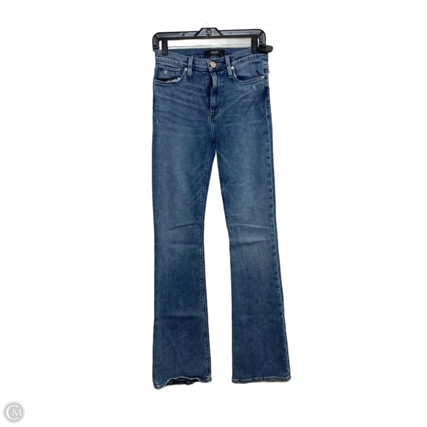 Jeans Designer By Hudson In Blue Denim, Size: 6