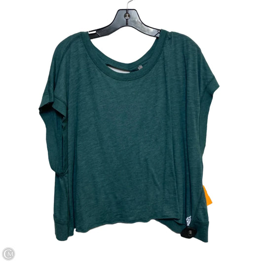 Athletic Top Short Sleeve By Free People In Green, Size: L