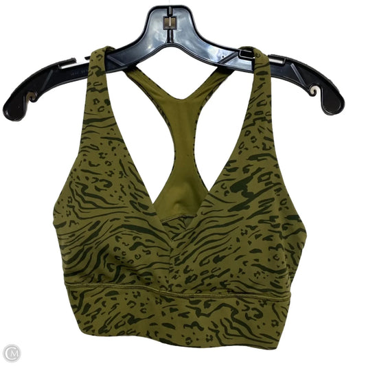 Athletic Bra By Athleta In Green, Size: M