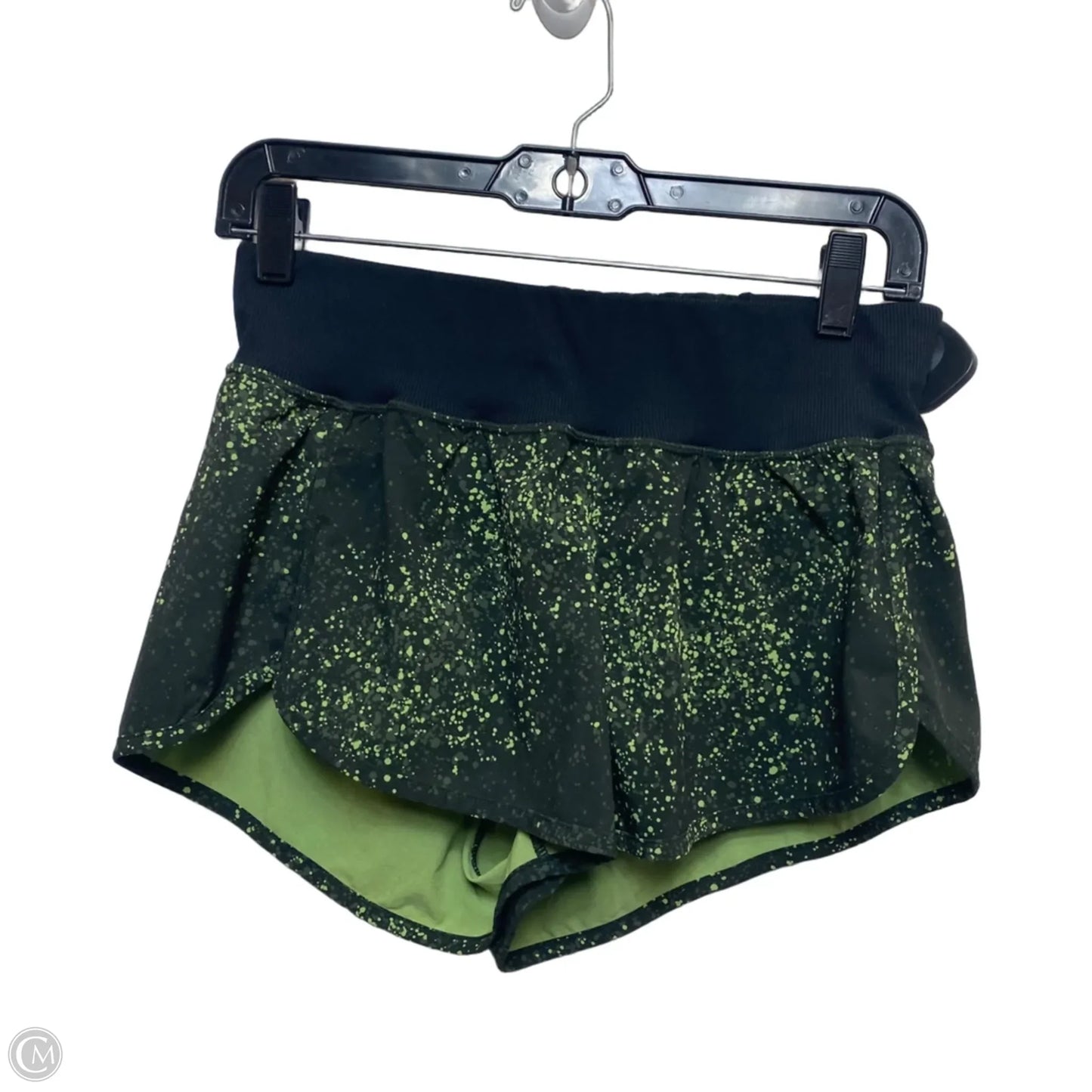 Athletic Shorts By Zella In Black & Green, Size: S
