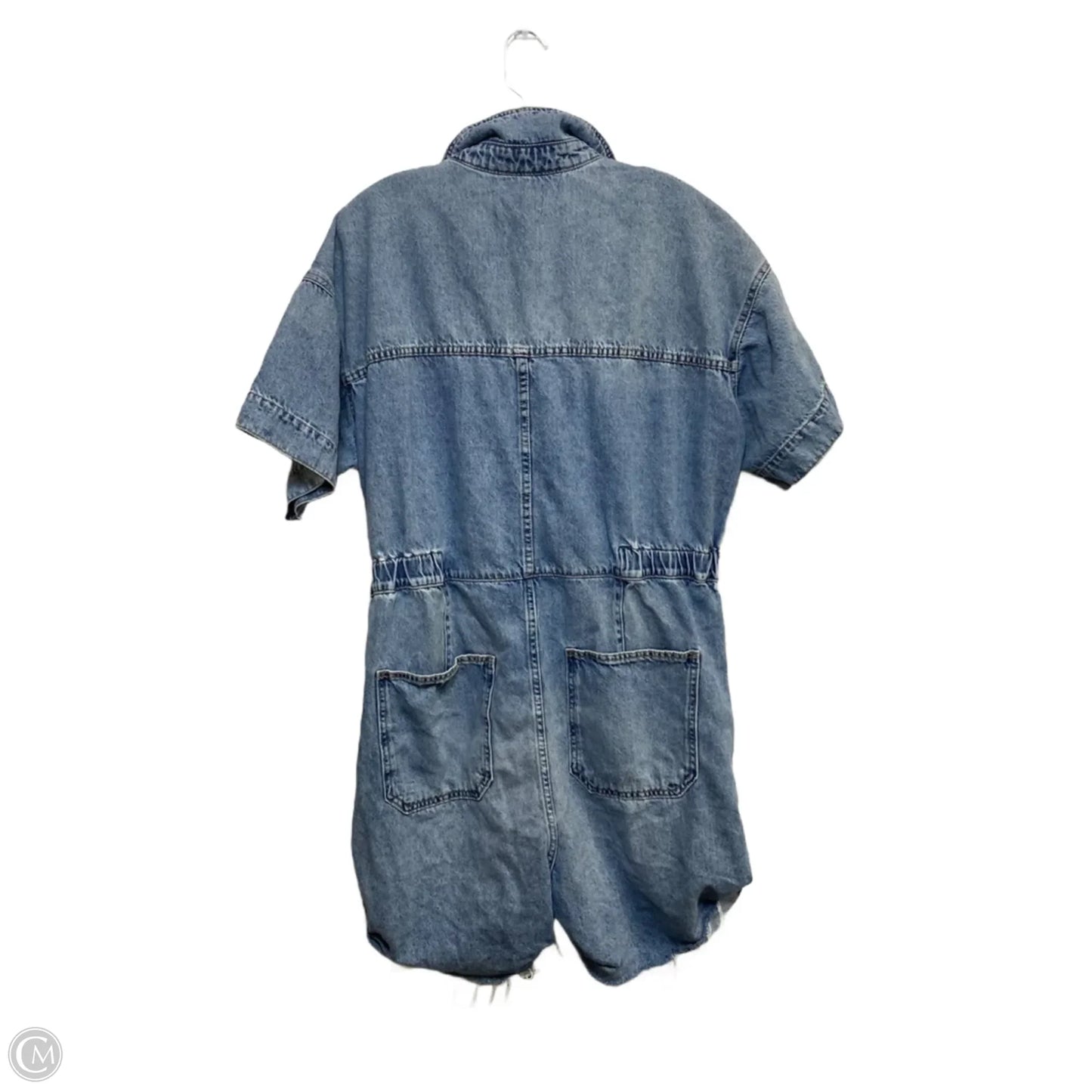 Romper By We The Free In Blue Denim, Size: Xl
