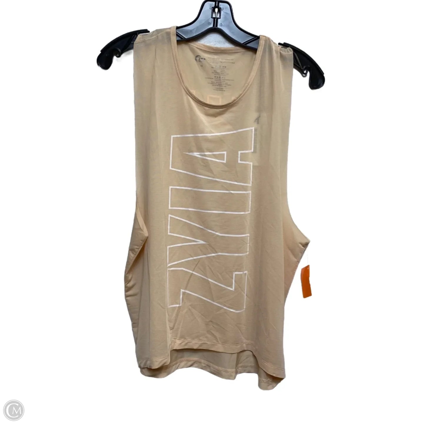 Athletic Tank Top By Zyia In Peach, Size: Xl