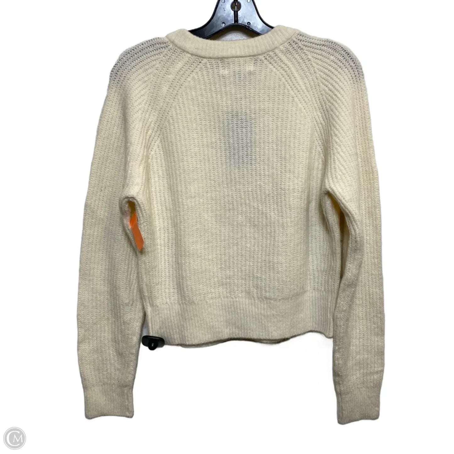 Sweater Cardigan By Universal Thread In Cream, Size: S