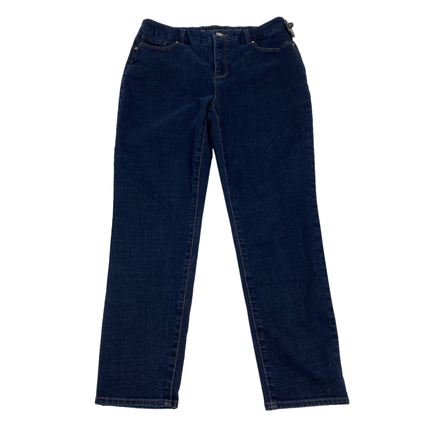 Beige Jeans Skinny Chicos, Size 8