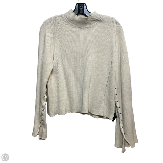 Sweater By Philosophy In Cream, Size: M