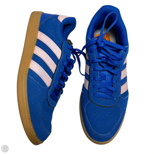Shoes Sneakers By Adidas In Blue & Pink, Size: 6.5