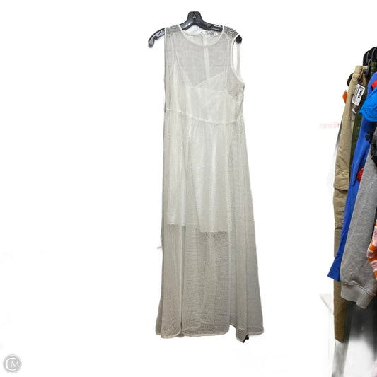 Dress Casual Maxi By Venus In White, Size: M