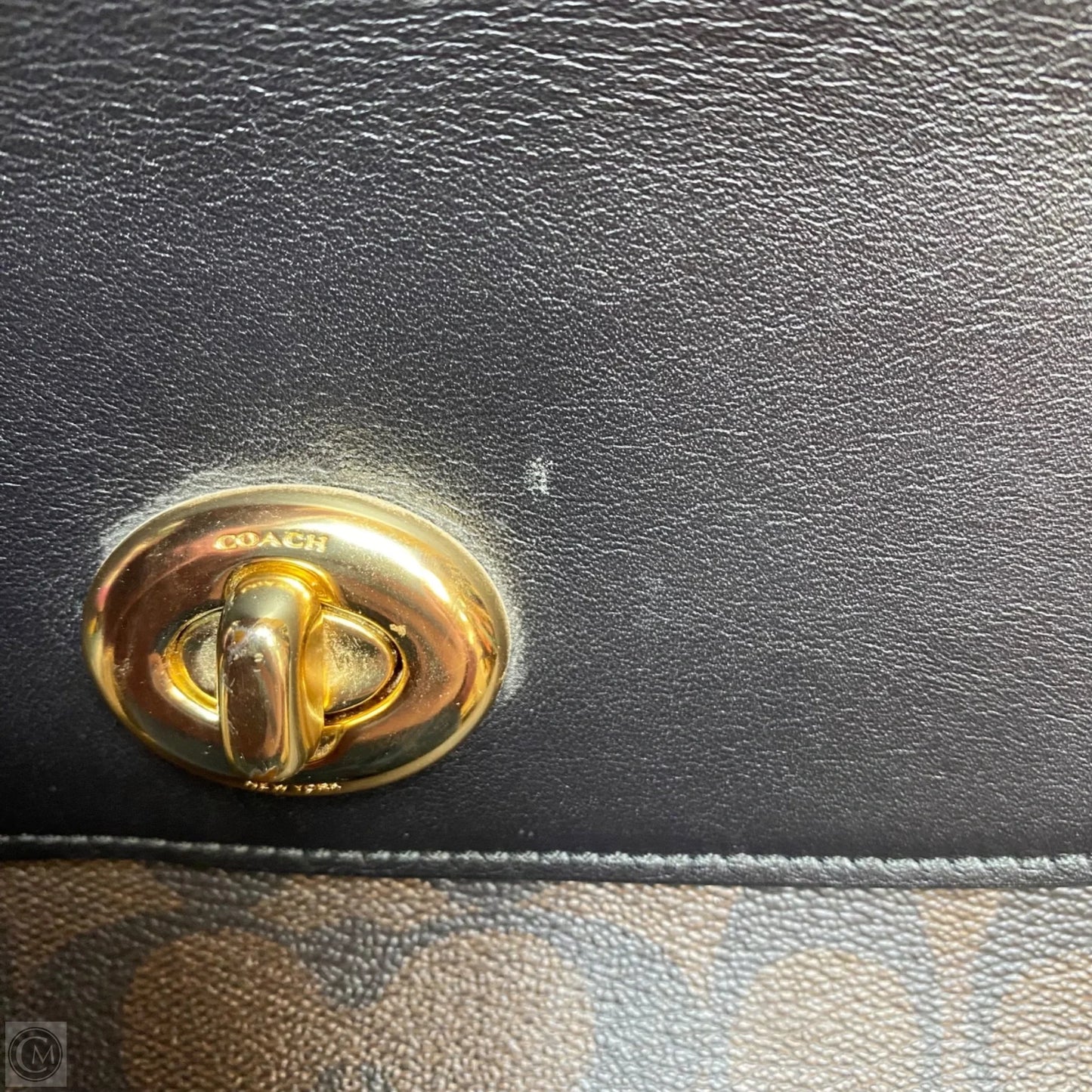 Crossbody Designer By Coach, Size: Small