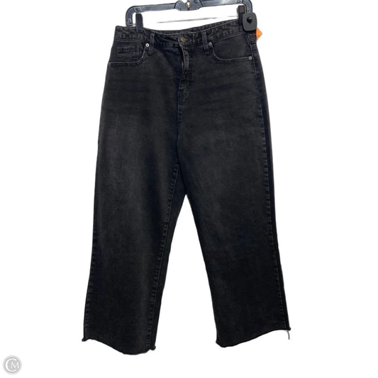 Jeans Wide Leg By Wild Fable In Black Denim, Size: 12