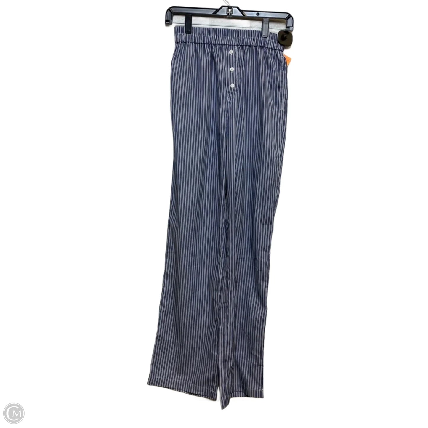 Pants Set 2pc By Fashion Nova In Blue & White, Size: Xs