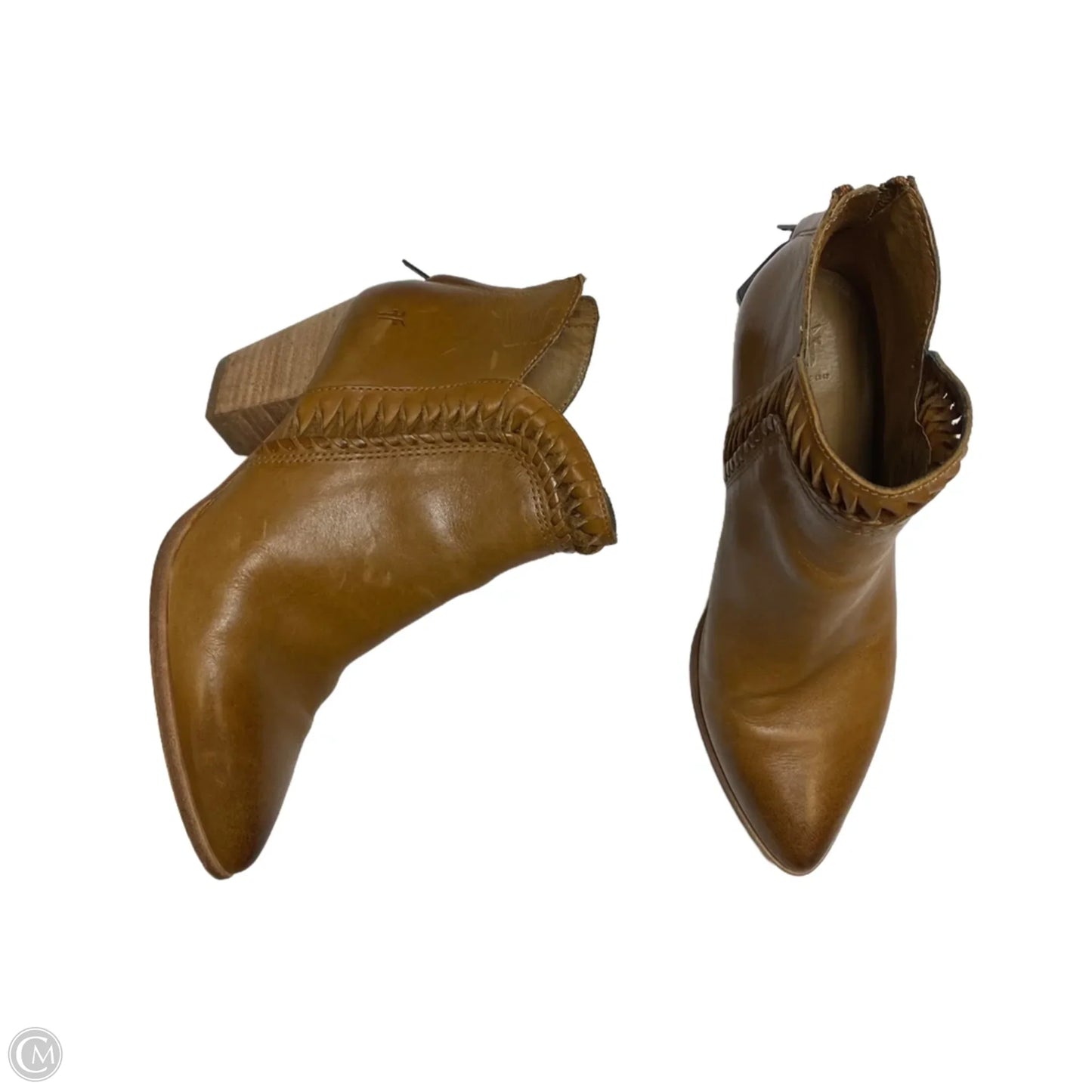 Boots Designer By Frye In Brown, Size: 8.5