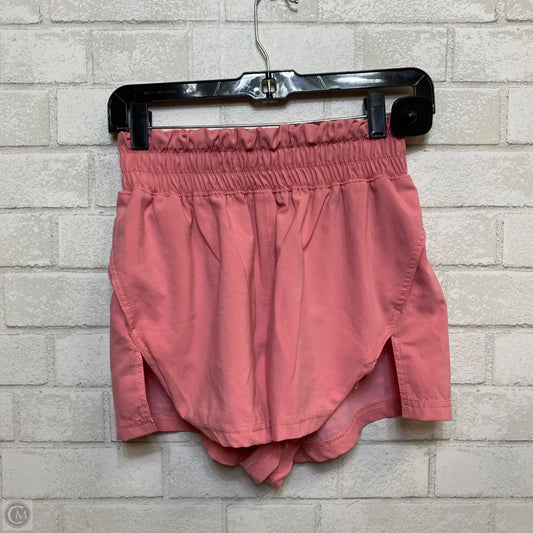 Athletic Shorts By Free People In Pink, Size: Xs