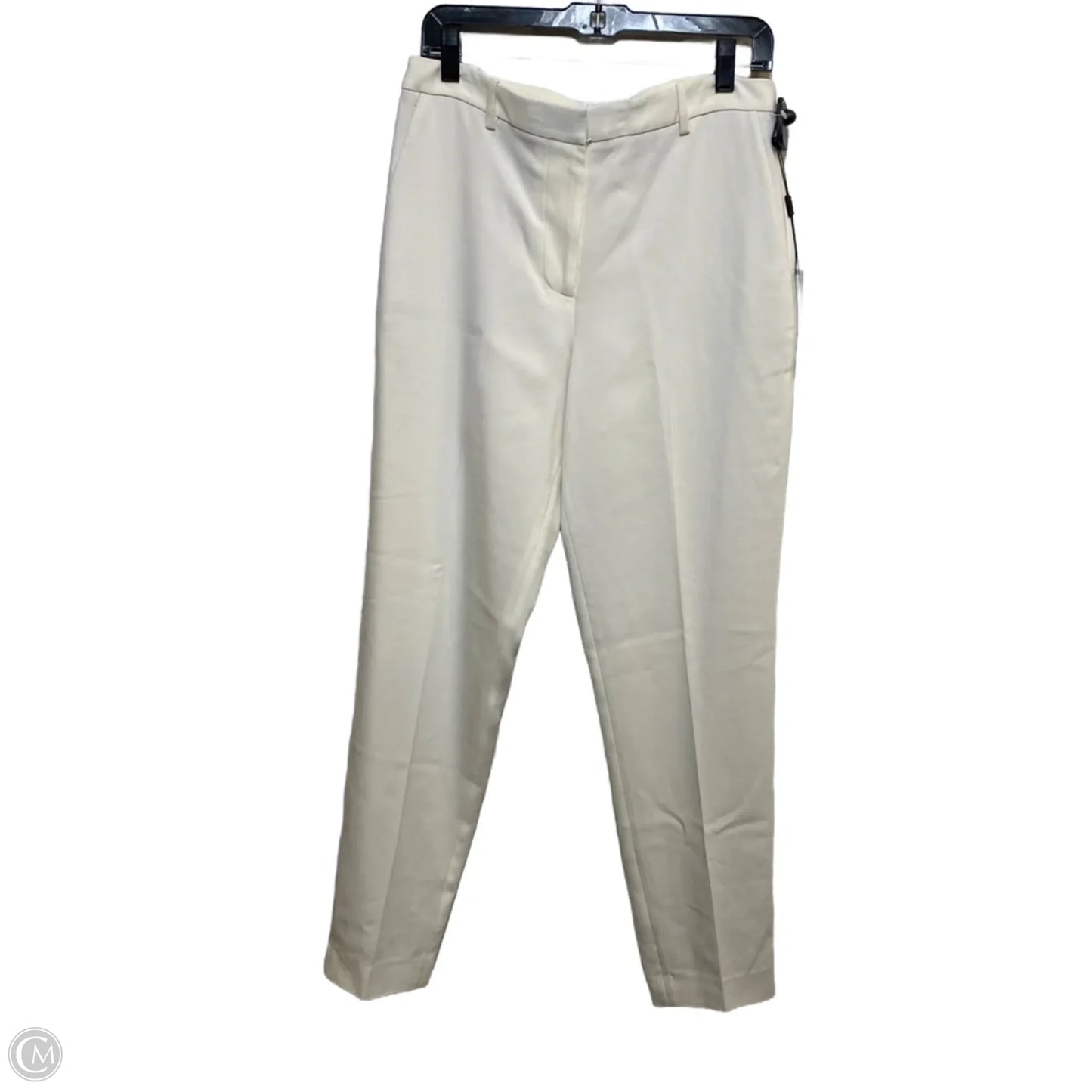 Pants Dress By Donna Karan In Cream, Size: 8