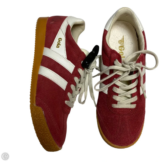 Shoes Sneakers By Gola In Red, Size: 6.5