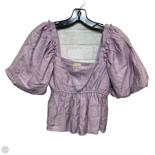 Top Short Sleeve By Altard State In Purple, Size: Xs