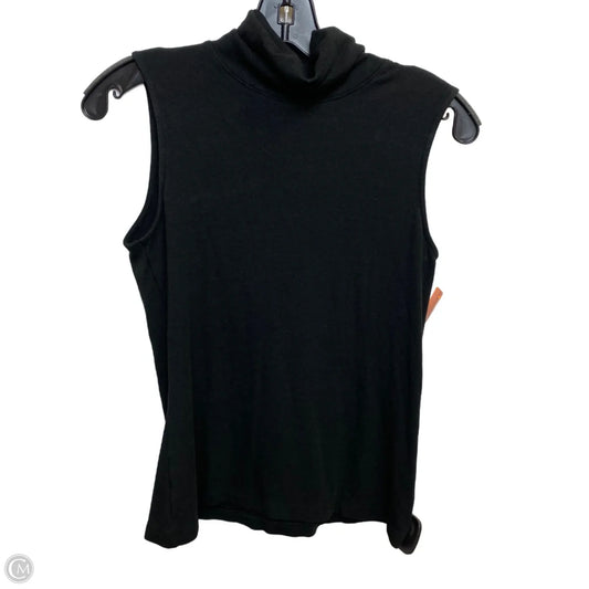 Top Sleeveless Basic By Jones New York In Black, Size: M