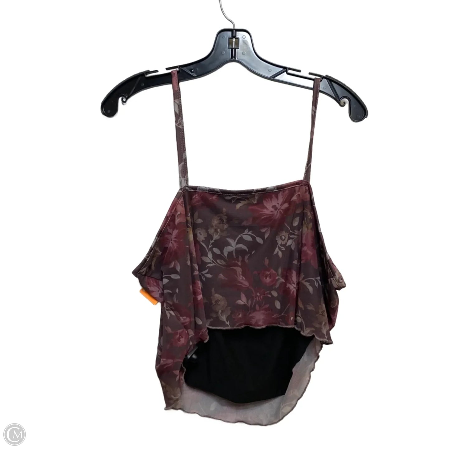 Tank Top By Romwe In Brown & Pink, Size: 3x