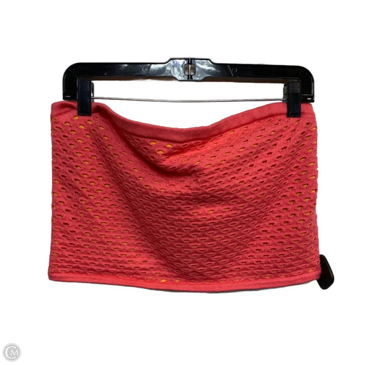 Top Sleeveless By Aerie In Orange & Pink, Size: Xl