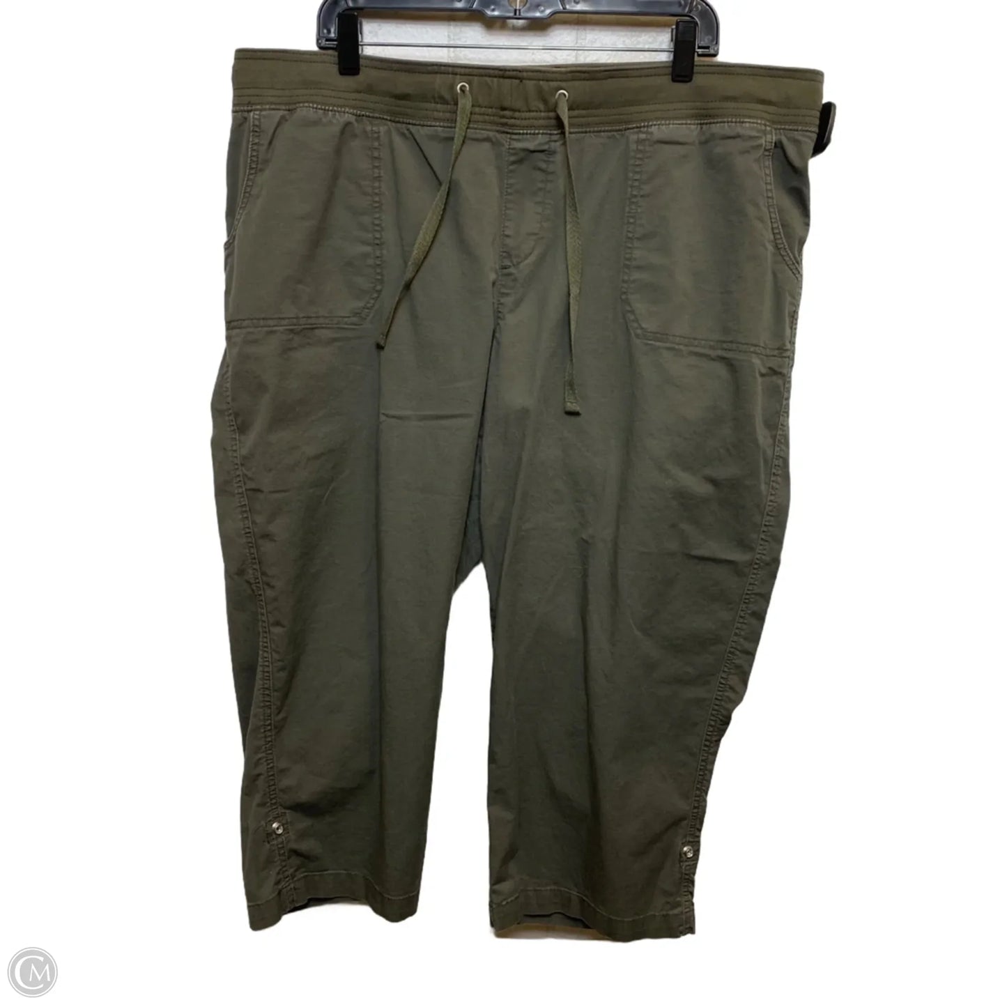Capris By Lee In Green, Size: 20