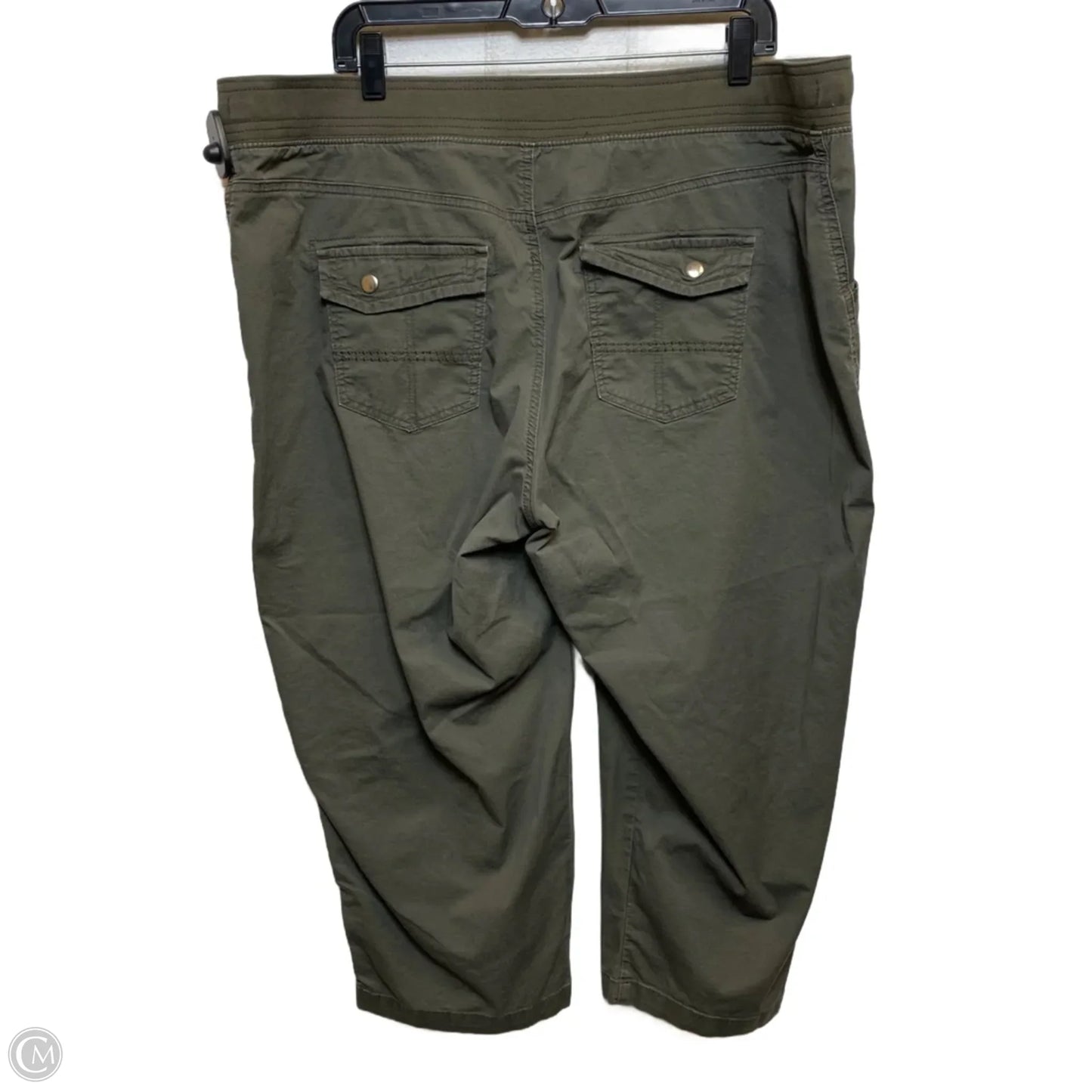 Capris By Lee In Green, Size: 20