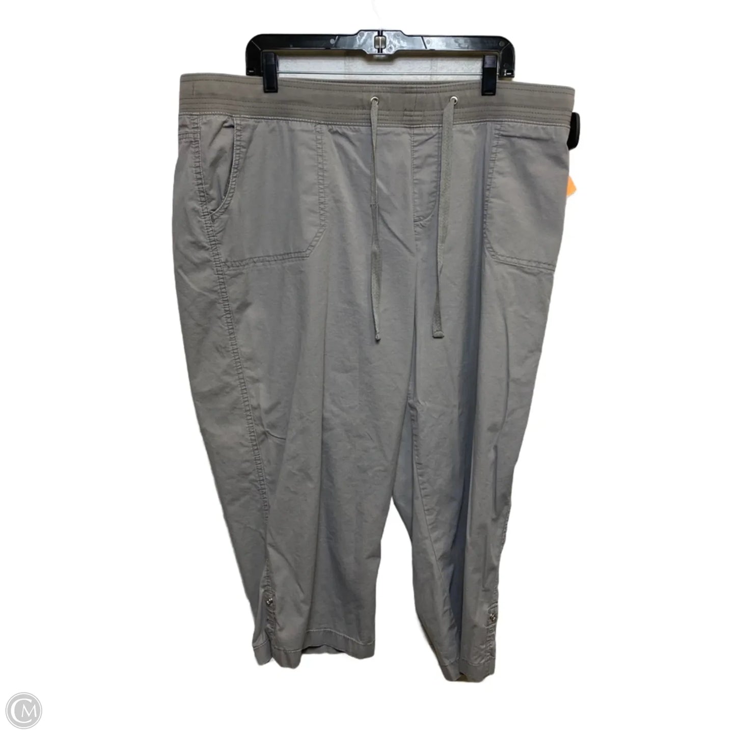 Capris By Lee In Grey, Size: 20